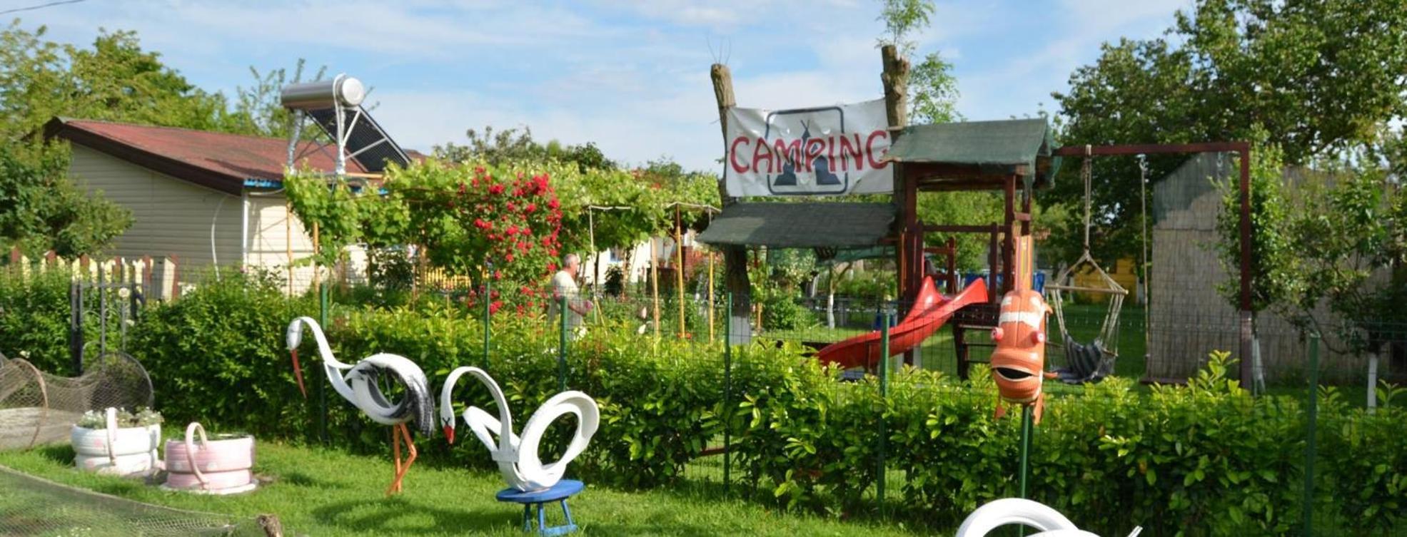 Camping Casuta Mihaela クリシャン エクステリア 写真